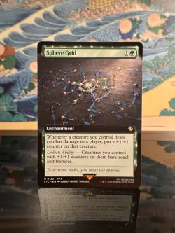 Magic The Gathering MTG - Sphere Grid (Extended Art) - FIN - Image 1