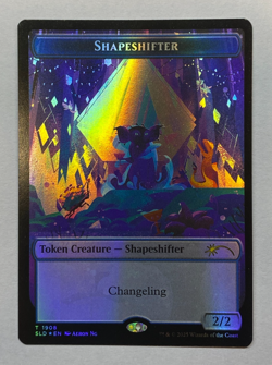 MTG - Secret Lair: Everyone's Invited - Shapeshifter (#1908) - FOIL Token - Image 1