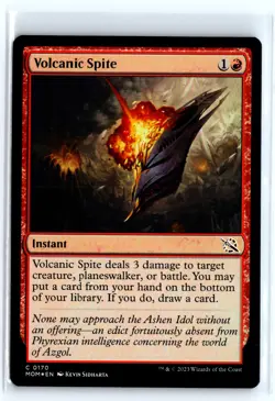 FOIL Volcanic Spite March of the Machine - MTG Magic the Gathering Card - Image 1