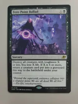 MTG Zero Point Ballad Edge of Eternities Regular Rare - Image 1