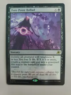 MTG Zero Point Ballad Edge of Eternities Foil Rare - Image 1