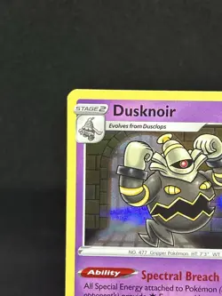 Dusknoir 071/185 - Pokemon Trick or Trade 2023 - Holo - Stage 2 - Image 2