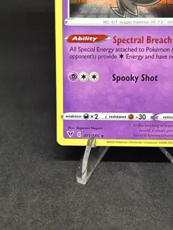 Dusknoir 071/185 - Pokemon Trick or Trade 2023 - Holo - Stage 2 - Image 4