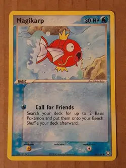 Pokemon Magikarp 65/109 Team Rocket Returns NM See Pictures - Image 1