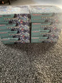 Pokemon Stellar Miracle sv7 Booster Box Japanese Sealed US Seller 8x Shrink Wrap - Image 1