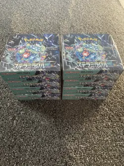 Pokemon Stellar Miracle sv7 Booster Box Japanese Sealed US Seller 8x Shrink Wrap - Image 2