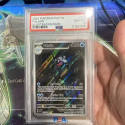 2024 Pokemon PAF En Palafin Illustration Rare PSA Gem MT 10 - Image 2