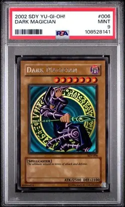 PSA 9 Yu-Gi-Oh! Dark Magician SDY-006 Unlimited Ultra Rare Yugioh [PSA] - Image 1