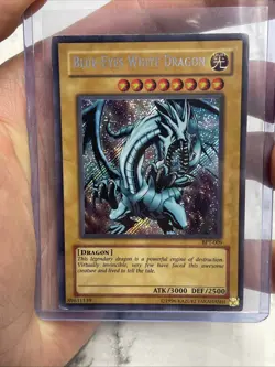 Blue-Eyes White Dragon BPT-009 YuGiOh! 2003 Collector's Tin Secret Rare MP/LP - Image 2