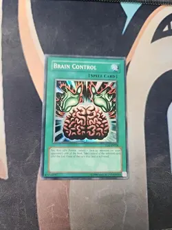Brain Control TLM-EN038 Super Rare The Lost Millennium MP/HP Yugioh - Image 1