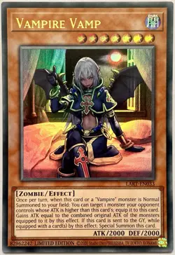 LART-EN033 Vampire Vamp - Ultra Rare Ltd. Edition Near Mint YuGiOh Card - Image 1