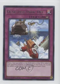 Heartless Drop Off (R) 1st Ed. YuGiOh Flames of Destruction #FLOD-EN078 0gs5 - Image 1