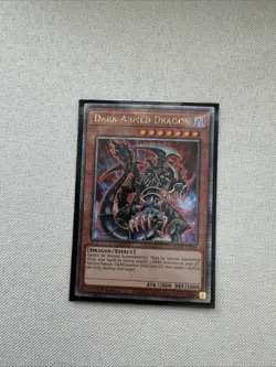 Yugioh Dark Armed Dragon - BLMR-EN054 - Quarter Century Secret Rare - 1st Ed NM - Image 1