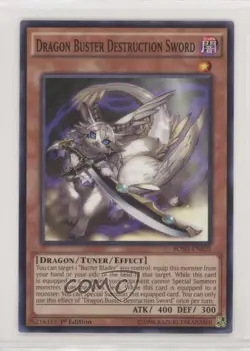 Dragon Buster Destruction Sword 1st Ed. YuGiOh Breakers of Shadow 0gs5 - Image 1