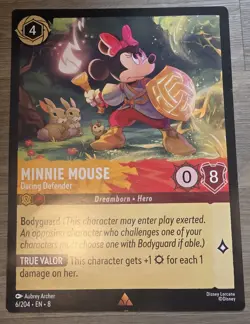Minnie Mouse - Daring Defender Reign of Jafar Promotional Giant Card - Image 1