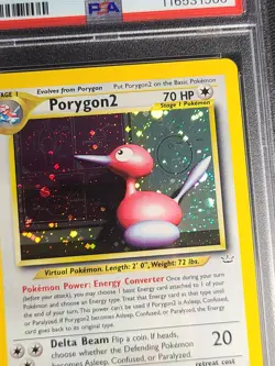 Porygon2 *Double Holo Error* 12/64 Neo Revelation Rare PSA 7 Pokemon Card WOTC - Image 3