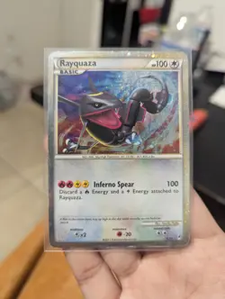 2011 Shiny Rayquaza Call of Legends SL10 Holo Secret Rare Pokemon Card LP - Image 1