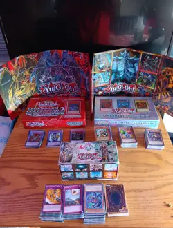 Vtg. Yugioh Cards And Game Lot. 400+ Cards 1996 Konami - Image 3