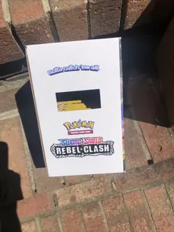 96x Pokemon TCG Sword & Shield Rebel Clash 3-Card Pack Box 96 Packs Sealed New - Image 3