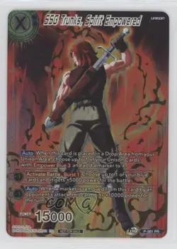 2017 Dragon Ball Super Card Game Promos SSG Spirit Empowered Trunks #P-361 av1 - Image 1