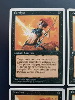 MTG | 4x Paralyze | Fourth Edition | Magic The Gathering | *Kult - Image 4