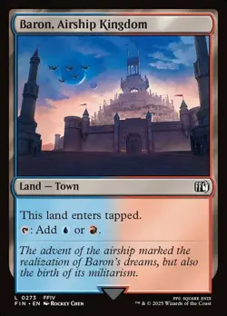 4x Baron, Airship Kingdom - Foil MTG Final Fantasy NM Magic Foil - Image 1