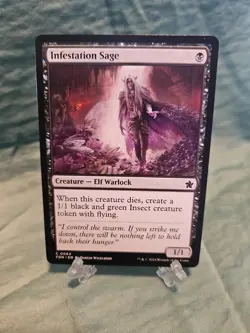 MTG Infestation Sage - Foundations (FDN) NM #64 MTG Magic the Gathering - Image 1