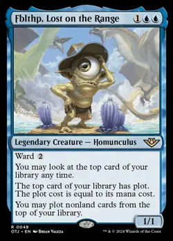 Fblthp, Lost on the Range Light Play, English Magic the Gathering MTG Outlaws of - Image 1