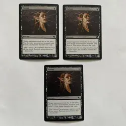 x3 Duress [Premium Deck Series: Graveborn] Foil MTG Cards - LP - Image 1