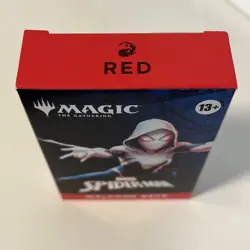 Magic The Gathering MTG Spider-Man Welcome Starter Deck Spider-Gwen In Hand - Image 2