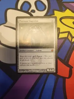 Platinum Emperion MTG Scars of Mirrodin NM - Image 1