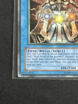 Reshef the Dark Being TLM-EN033 YuGiOh The Lost Millennium - Image 5