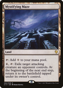 Mystifying Maze #264 (HP) Commander 2017 C17 Magic MTG - Image 1