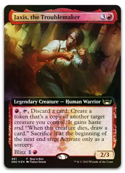 Jaxis, the Troublemaker #461 (Foil) (NM) Buy-A-Box Promos BABP Magic MTG - Image 1
