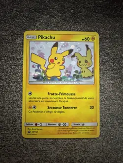PIKACHU HOLO - POKEMON SM162 PROMO SOLEIL ET LUNE FR - Image 1