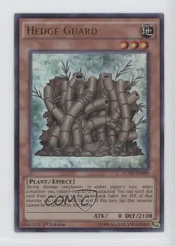 UR - Hedge Guard 1st Ed. YuGiOh Legendary Collection 5Ds MegaPack 4z8 - Image 1