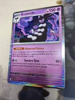GOTHITELLE Holo 043/086 White Flare NM/M Pokemon TCG English - Image 4