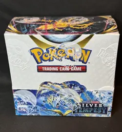 Pokemon TCG Sword & Shield Silver Tempest Booster Box 36 Packs Factory Sealed - Image 1