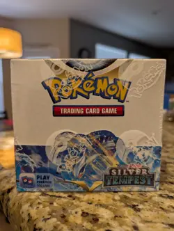 Pokemon TCG Sword & Shield Silver Tempest Booster Box 36 Packs Factory Sealed - Image 1