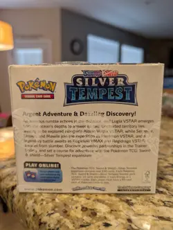Pokemon TCG Sword & Shield Silver Tempest Booster Box 36 Packs Factory Sealed - Image 2