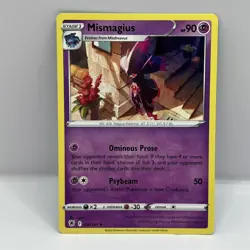 Pokemon TCG Sword & Shield: Astral Radiance Mismagius 059/189 Pack Fresh - Image 1