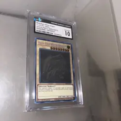 Yugioh CGC 10 Blue-Eyes White Dragon Ghost Rare GFP2-EN175 - Image 2