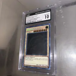 Yugioh CGC 10 Blue-Eyes White Dragon Ghost Rare GFP2-EN175 - Image 3