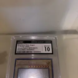 Yugioh CGC 10 Blue-Eyes White Dragon Ghost Rare GFP2-EN175 - Image 4