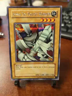 YuGiOh! ALPHA THE MAGNET WARRIOR DORRET SECRET RARE LP/NM - Image 1