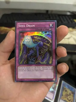 Yugioh Soul Drain - AP04-EN013 - Super Rare - NM - Image 1