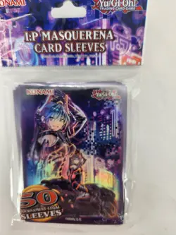 2 PACK- Konami YuGiOh I:P MASQUERENA - 50 Card Sleeves Deck Protector Tournament 83717855088 - Image 4