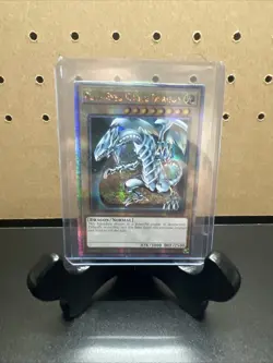 Yugioh Blue-Eyes White Dragon LC01-EN004 Quarter Century Secret Limited Ed NM - Image 1