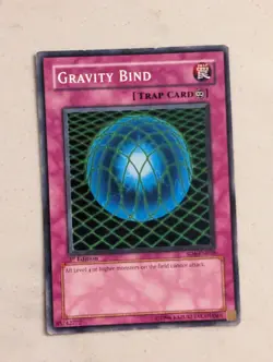 Gravity Bind | SD4-EN028 | 1st Edition | Lightly Played | Yugioh Trading Card - Image 1