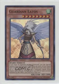 Guardian Eatos 1st Ed. YuGiOh Dragons of Legend #DRLG-EN009 00jz - Image 1